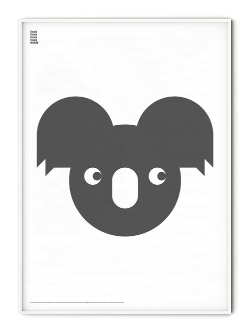 Animal Koala Poster - 30x40 cm