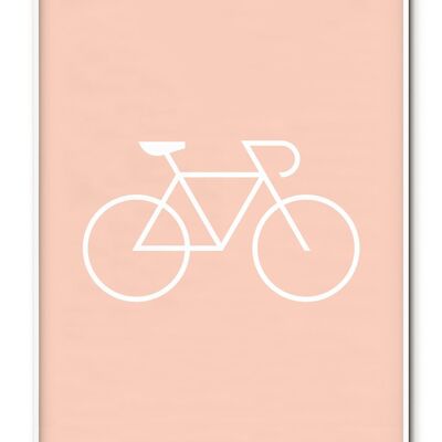 Iconography Bicycle Poster - 30x40 cm