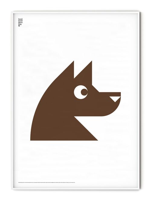 Animal Dog Poster - 21x30 cm