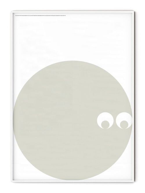 Basic Circle Poster - 21x30 cm