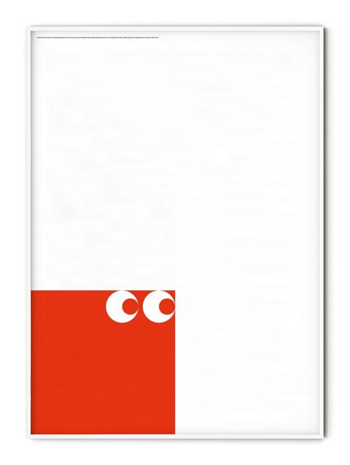 Basic Square Poster - 21x30 cm