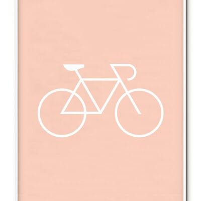 Iconography Bicycle Poster - 21x30 cm