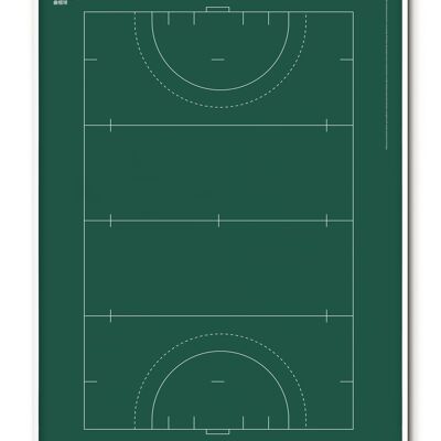 Sport Field Hockey Poster - 21x30 cm