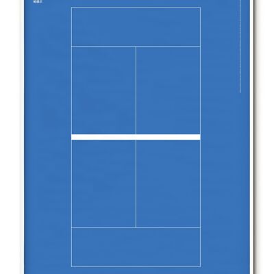 Poster Padel Sportivo - 21x30 cm