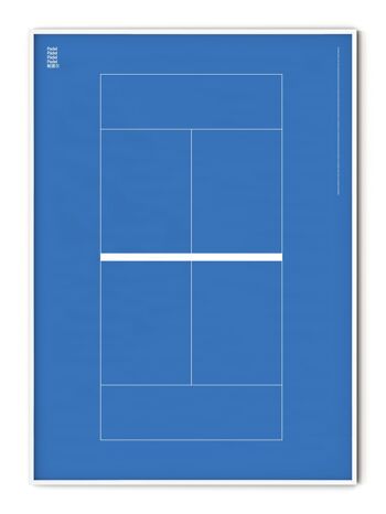 Affiche Sport Padel - 50x70 cm