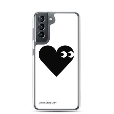 Custodia Samsung - Cuore Nero