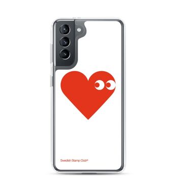 Coque Samsung - Coeur Rouge