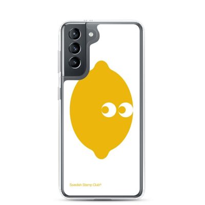 Samsung Hülle - Gelbe Zitrone