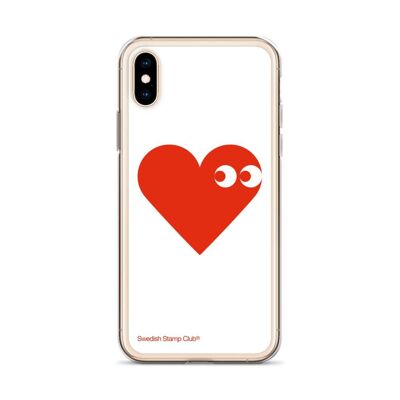 Coque iPhone - Coeur Rouge