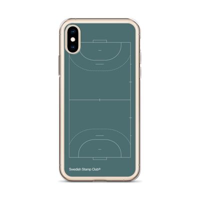 Coque iPhone - Terrain de Handball