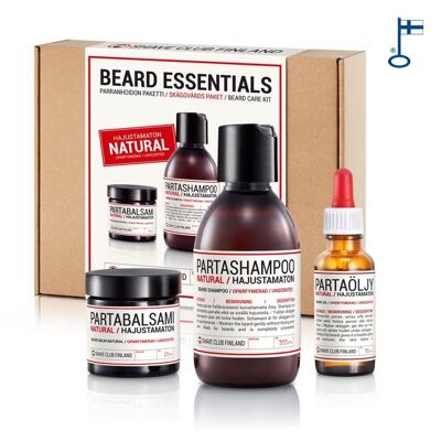 Shave Club "Natural" Bart Essentials-Set