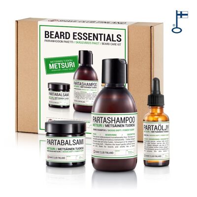 Kit de elementos esenciales para barba "Metsuri" de Shave Club