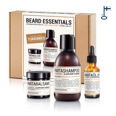 Kit de elementos esenciales para barba "Tukkimies" de Shave Club