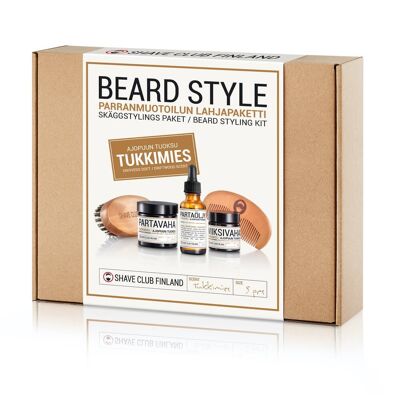 Kit per lo stile della barba "Tukkimies" del club per la rasatura