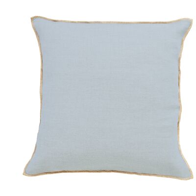 Stone blue cushion 45x45cm 100% Washed Linen