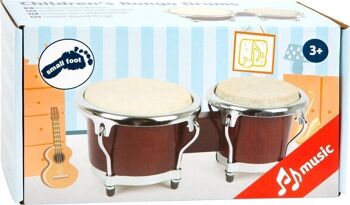 Bongos de batterie pour enfants | instrument de musique | Bois 3