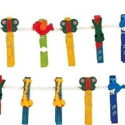 Clothespin Set Animals