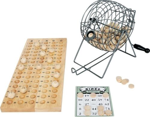 Bingo-Spiel | Gesellschaftsspiele | Holz