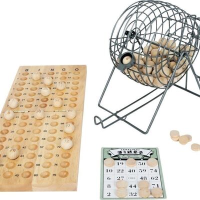 Bingo-Spiel | Gesellschaftsspiele | Holz