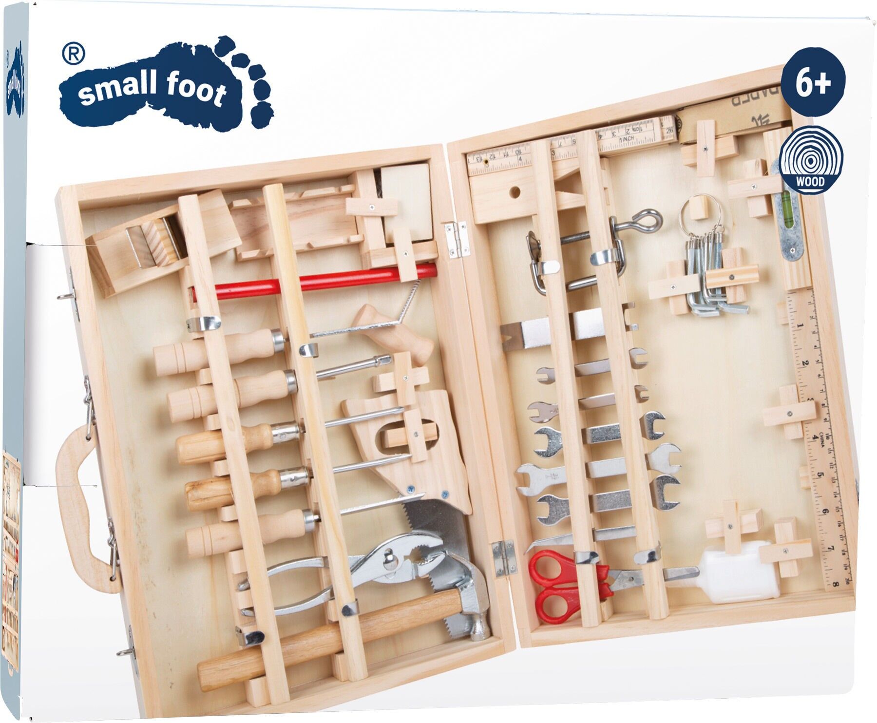 Mallette à outils de luxe | travaux | Jouets en bois NaN