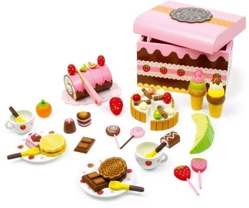 Süßigkeitenkiste | Beim Picknick | Holz