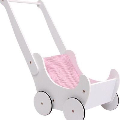 Doll pram with mattress