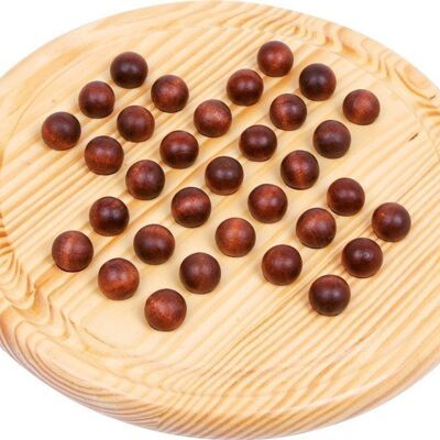 Solitaire Wooden Ball | board games | Wood