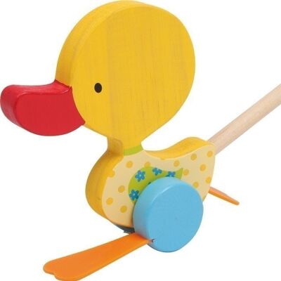 Push animal waddling duck "Tine"