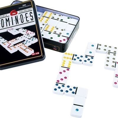 Domino 6 Farben | Gesellschaftsspiele