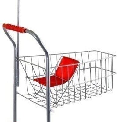 shopping trolley silver | general stores