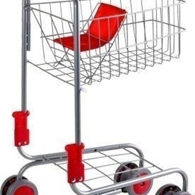 shopping trolley silver | general stores