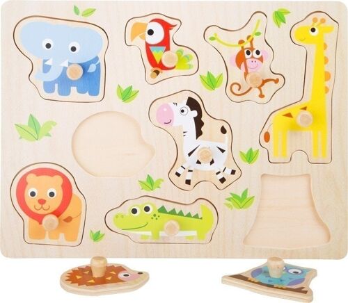 Setzpuzzle Zootiere | Puzzles | Holz