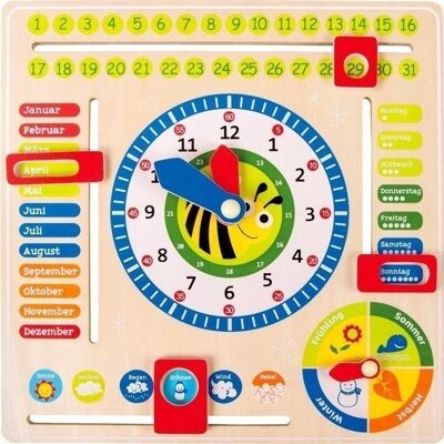 Date, time & seasons learning board DE