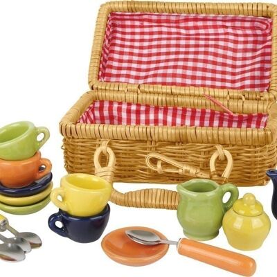 Nostalgia del cestino da picnic