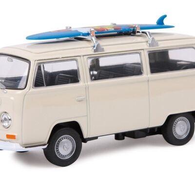 Modellauto „VW Bus T2 + Surfbrett“