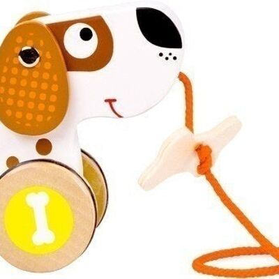 Pull-along dog | Pull and Push Toys | Wood