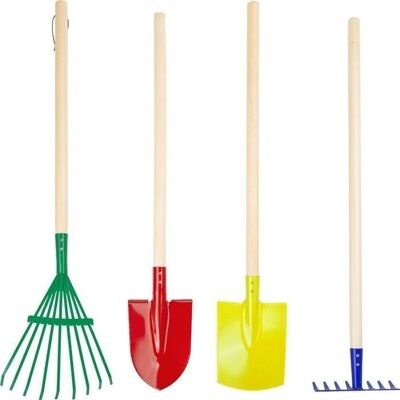 Colorful garden tool set