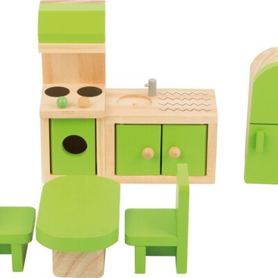 Muebles de casa de muñecas cocina