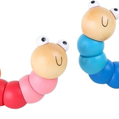 Mostra abilità motorie Giocattolo Caterpillar Flessibile | 100% FSC
