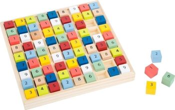 Sudoku coloré "Éduquer" 1
