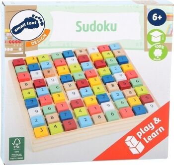 Sudoku coloré "Éduquer" 6