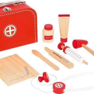 Doctor's Case Playset | Doctor and rescue toy | Wood