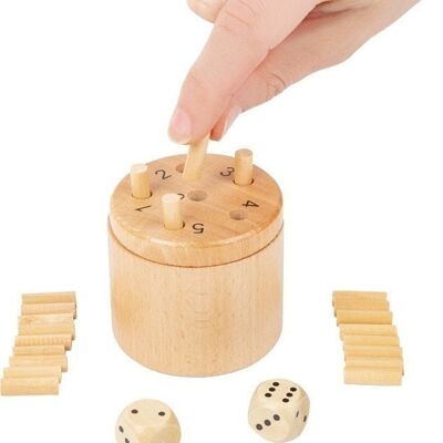 Dice game 6 out | board games | Wood