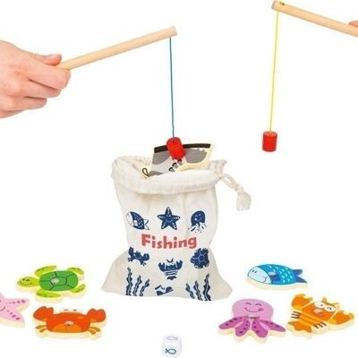Fish fishing travel game
