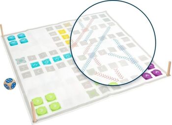 Jeu Ludo et Échelle XXL "Active" 5