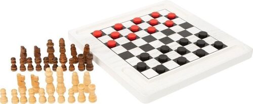 Brettspiel Schach und Dame