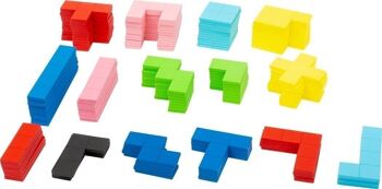 Formes géométriques de puzzle en bois 5