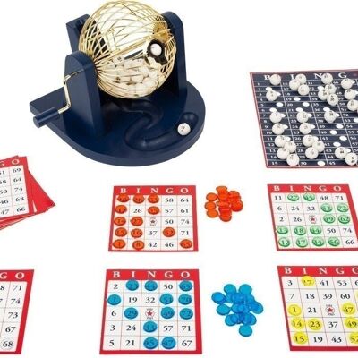 Bingo game set with drum