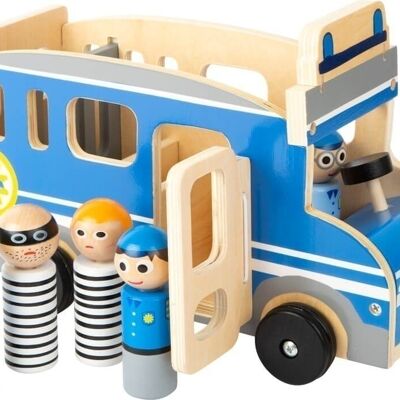 Autobús de policía de coche de juguete XL
