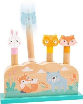 Jeu d'ancrage pastel | Jouets de motricité | Bois 1